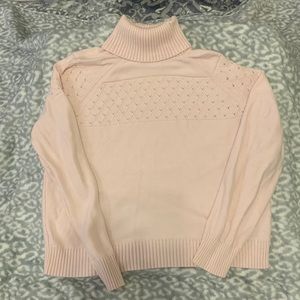 Light pink Banana Republic sweater.  Only worn once.